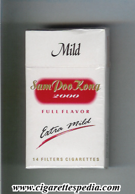 sam poo kong design 2 2000 mild full flavor extra mild 0 9l 14 h indonesia