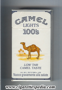 camel lights low tar camel taste l 20 h usa