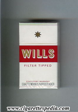 wills filter tipped s 10 h india
