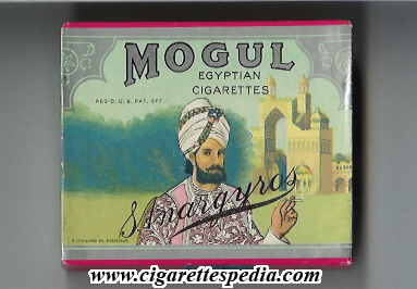 mogul american version egyptian cigarettes ks 20 b usa