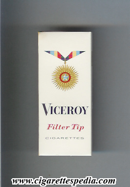 viceroy with medal filter tip ks 4 s gold medal usa