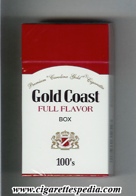 gold coast american version premium carolina gold cigarettes full flavor l 20 h usa