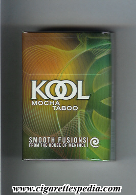 Kool (design 2) (Smooth Fusion From The House of Menthol) (Mocha Taboo)  KS-20-H - USA