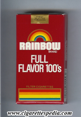 rainbow american version brand full flavor l 20 s usa