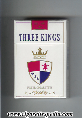three kings filter sigarettes ks 20 h white russia