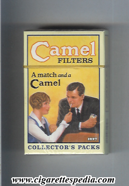 camel collection version collector s packs 1927 filters a match and a camel ks 20 h usa