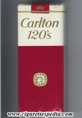 carlton american version horizontal gold name sl 20 s red white usa