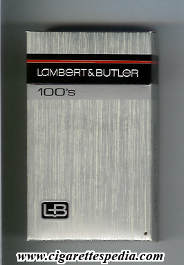 l b lambert butler with horizontal line l 20 h england