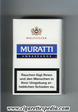 muratti ambassador new design multifilter ks 20 h white light blue blue holland switzerland