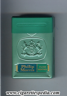 philip morris design 1 menthol ks 20 h plastic box usa