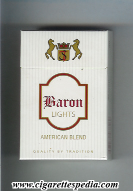 baron turkish version american blend lights ks 20 h turkey