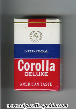 corolla international deluxe american taste ks 20 s south korea