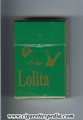 lolita design 2 menthol ks 20 h with girl usa sweden