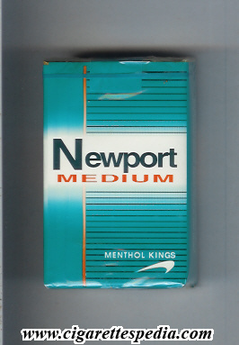 newport medium menthol ks 20 s usa