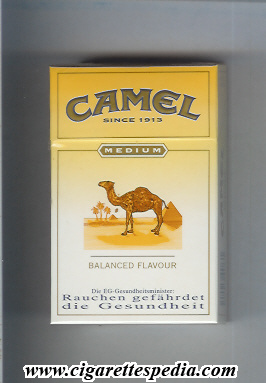 camel since 1913 medium balanced flavour ks 20 h germany usa