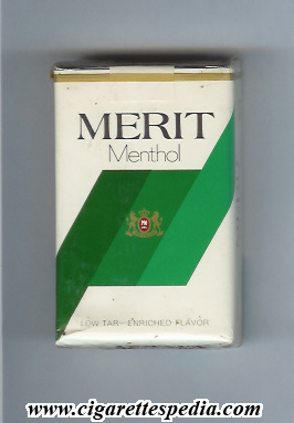 merit design 1 menthol ks 20 s usa