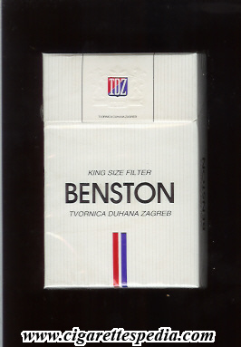 benston with two vertical lines ks 20 h white croatia