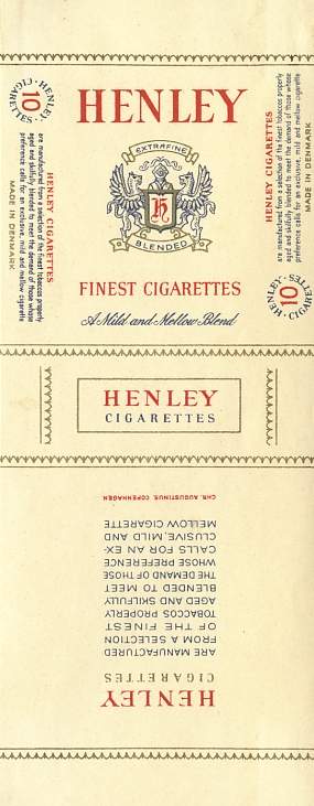 henleys tobacco BrandHenley