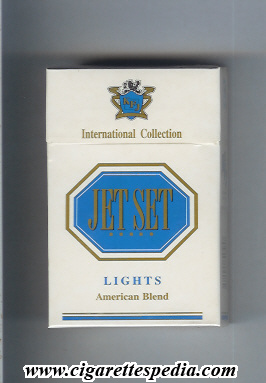 jet set international collection american blend lights ks 20 h greece