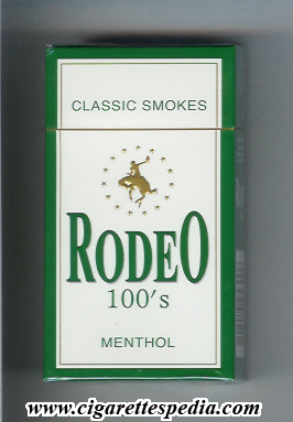 rodeo chinese version classic smokes menthol l 20 h cyprus china
