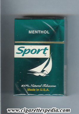 sport american version menthol ks 20 h usa