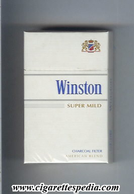 winston charcoal filter super mild ks 20 h usa