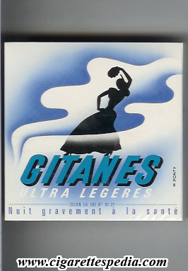 gitanes blue gitanes ultra legeres ks 20 b with black women france