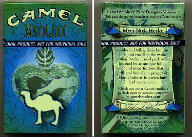 Camel Menthol Smoker's Pack Designs Volume 2 (designed by Nick Hecke) KS-20-H - USA.jpg