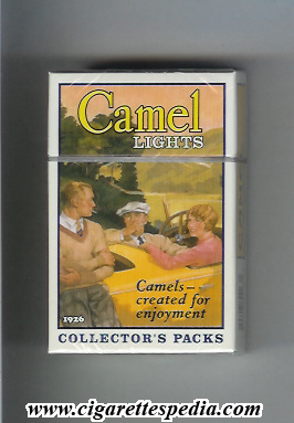 camel collection version collector s packs 1926 lights ks 20 h usa