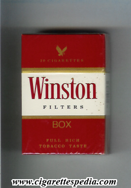winston with eagle from above on the top filters ks 20 h usa