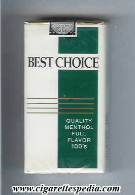 best choice quality menthol full flavor l 20 s usa