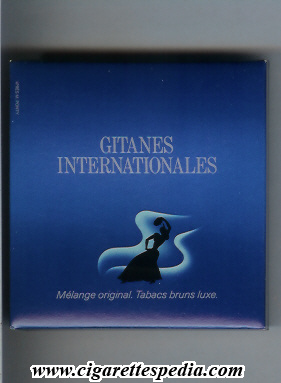 gitanes internationales ks 20 b blue with black women france