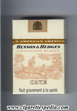 benson hedges american blend one ks 20 h france