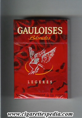 gauloises blondes collection design liberte toujours papillon legeres ks 20 h red france