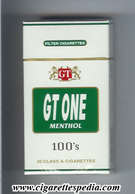 gt one menthol l 20 h colombia usa