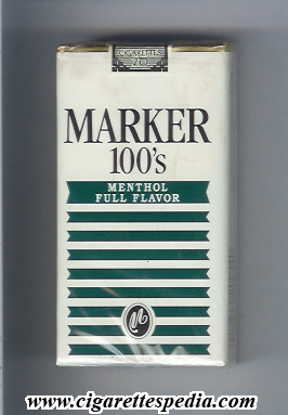 marker menthol full flavor l 20 s usa