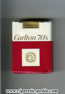 carlton american version horizontal gold name s 20 s white red white usa