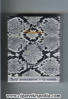 gauloises blondes collection design liberte toujours serpent filtre ks 25 h grey france