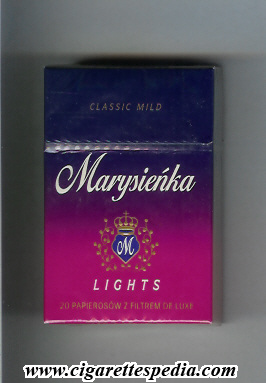 marysienka lights classic mild ks 20 h poland