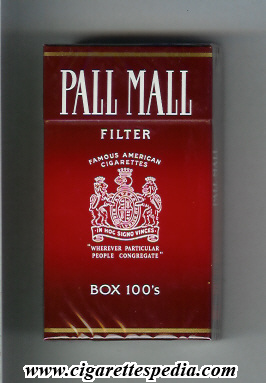 pall mall american version famous american cigarettes filter l 20 h usa
