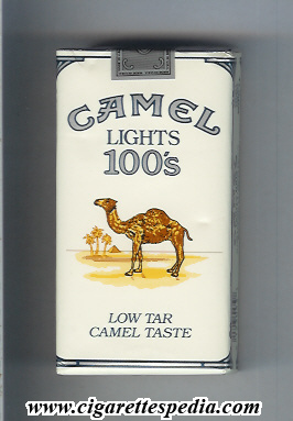 camel lights low tar camel taste l 20 s usa