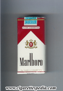 marlboro ks 10 s red white dominican republic usa