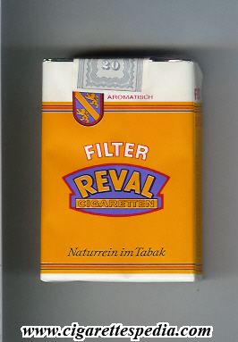 reval cigaretten naturrein im tabak filter ks 20 s