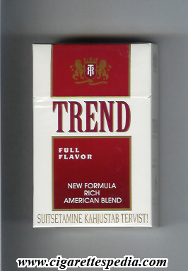 trend finnish version new formula rich american blend full flavor ks 20 h finland