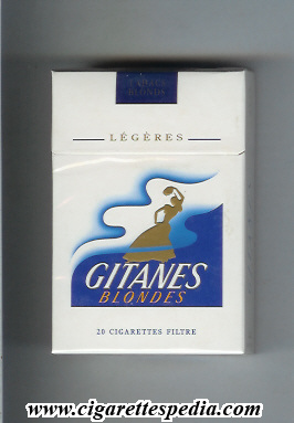gitanes blondes white gitanes legeres ks 20 h white blue france