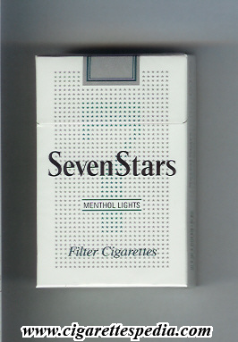 seven stars 7 menthol lights filter cigarettes ks 20 h japan