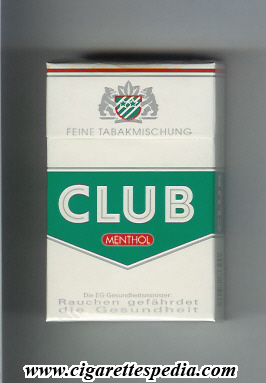 club german version old design menthol ks 20 h germany