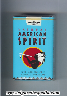 natural american spirit natural ks 20 s blue usa