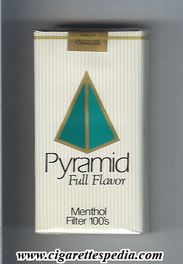 pyramid american version light design full flavor menthol l 20 s usa