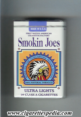 smokin joes ultra lights ks 20 s usa